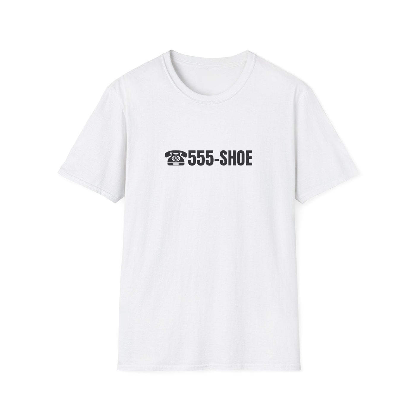 555-SHOE T-shirt – A Tribute to Al Bundy's Shoe Hotline - Al Bundy Store - T-Shirt