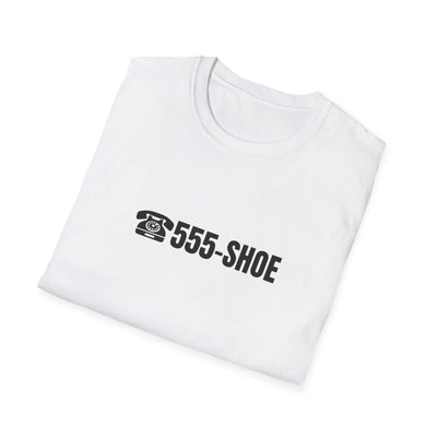 555-SHOE T-shirt – A Tribute to Al Bundy's Shoe Hotline - Al Bundy Store - T-Shirt