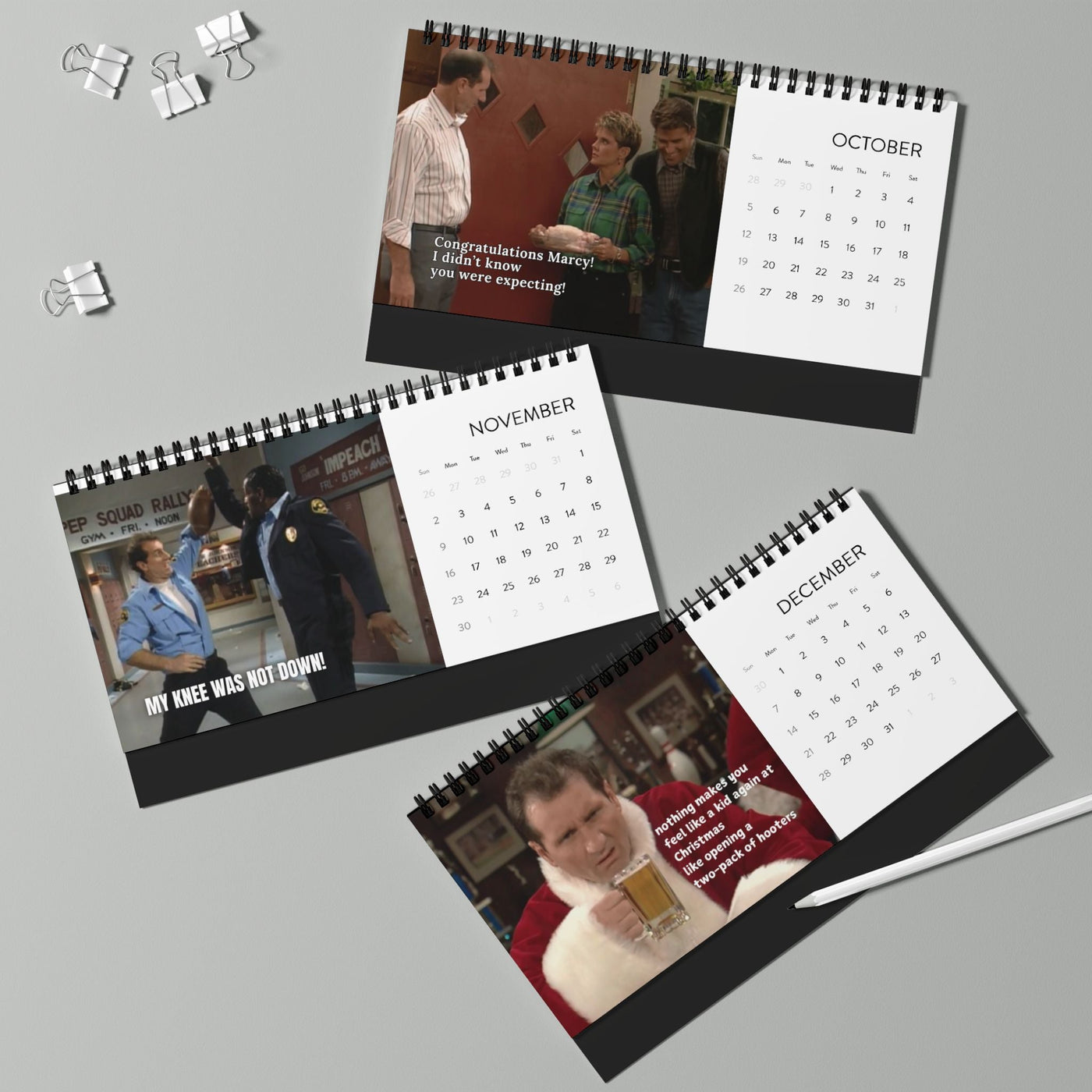 Al Bundy 2025 Desktop Calendar - Al Bundy Store - Calendar