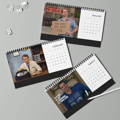 Al Bundy 2025 Desktop Calendar - Al Bundy Store - Calendar