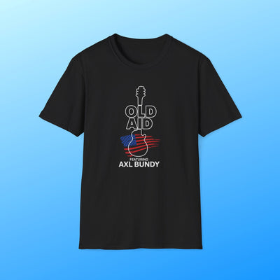 Geezers of Rock T-Shirt – Axl Bundy Old Aid Tour 2025 - Al Bundy Store - T-Shirt