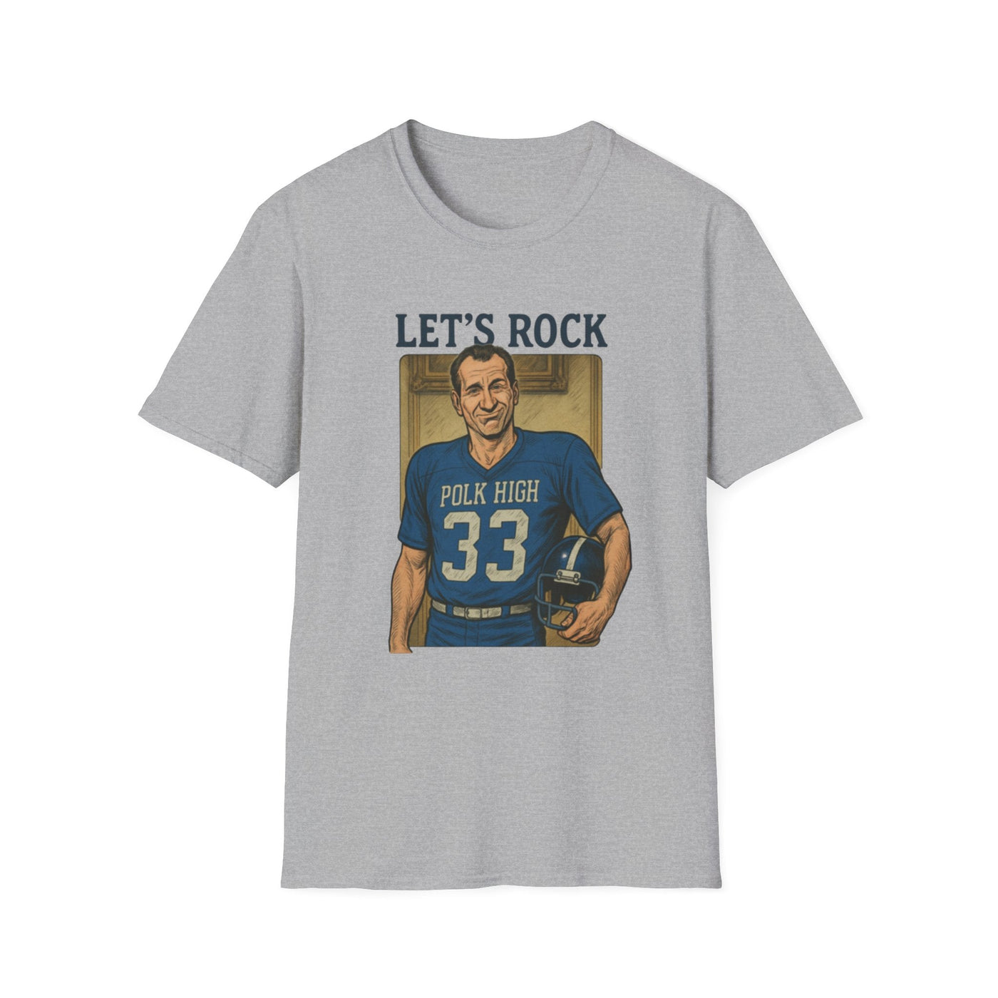 Let's Rock Polk High 33 Al Bundy T-Shirt - Relive the Glory Days! - Al Bundy Store - T-Shirt