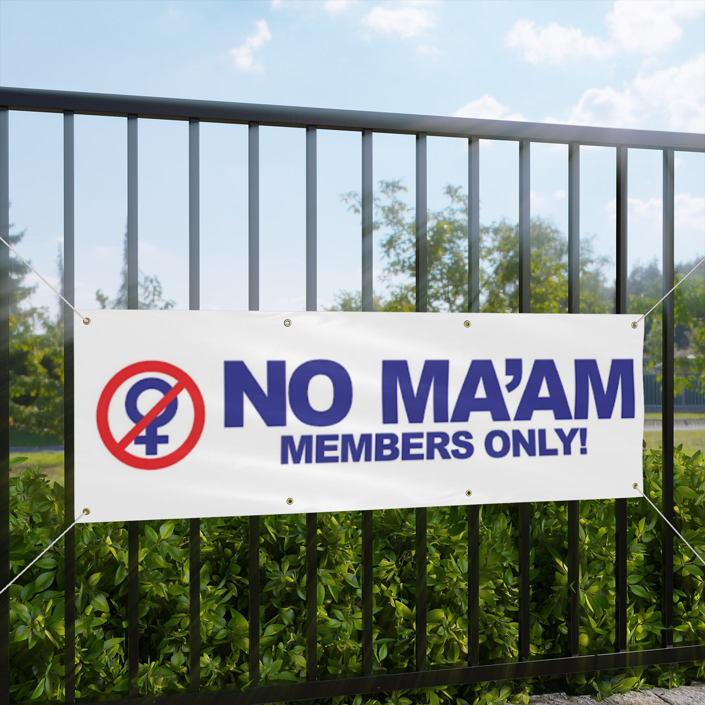 NO MA'AM banner | Married with Children - Al Bundy Store - Home Decor