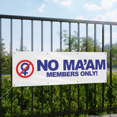 NO MA'AM banner | Married with Children - Al Bundy Store - Home Decor