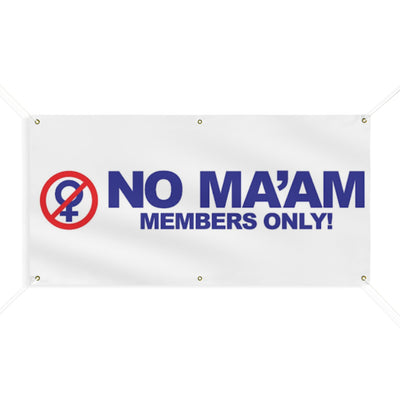 NO MA'AM banner | Married with Children - Al Bundy Store - Home Decor