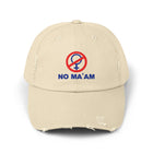 No Ma'am Distressed Cap
