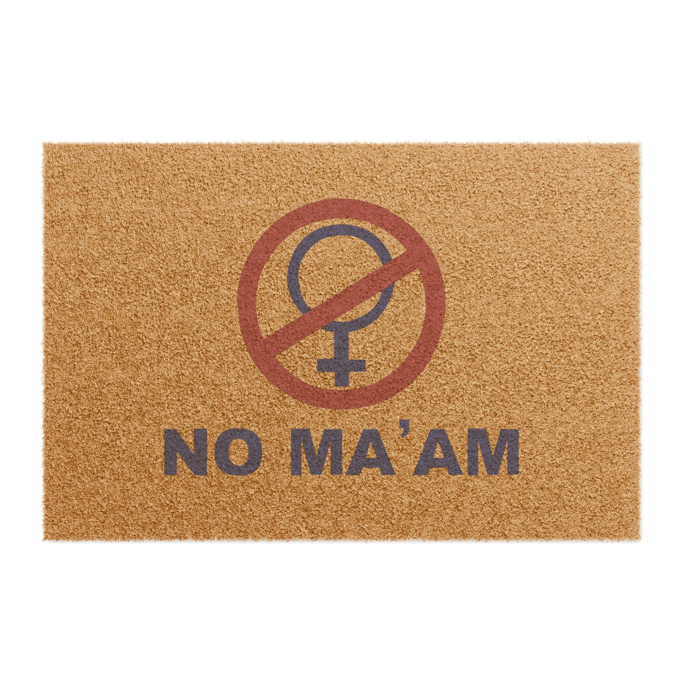 No Ma'am Doormat Perfect for Fans of Al Bundy - Al Bundy Store - Home Decor