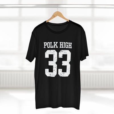 Polk High 33 | Front and Back Print | AU AS Colour 5001 (custom) - Al Bundy Store - T-Shirt