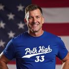 Polk High 33 Retro T-Shirt – Relive Al Bundy’s Glory Days!