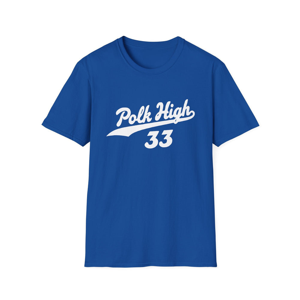 Married with Children Al Bundy Polk High 33 Blau Football Jersey Kostüm Married with Children Al Bundy Polk High 33 Blau Football Jersey Kostüm