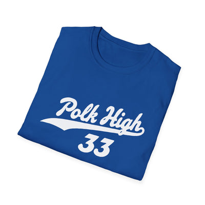 Polk High 33 Retro T-Shirt – Relive Al Bundy’s Glory Days! - Al Bundy Store - T-Shirt