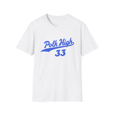 Polk High 33 Retro T-Shirt – Relive Al Bundy’s Glory Days! - Al Bundy Store - T-Shirt