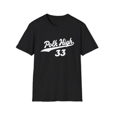 Polk High 33 Retro T-Shirt – Relive Al Bundy’s Glory Days! - Al Bundy Store - T-Shirt