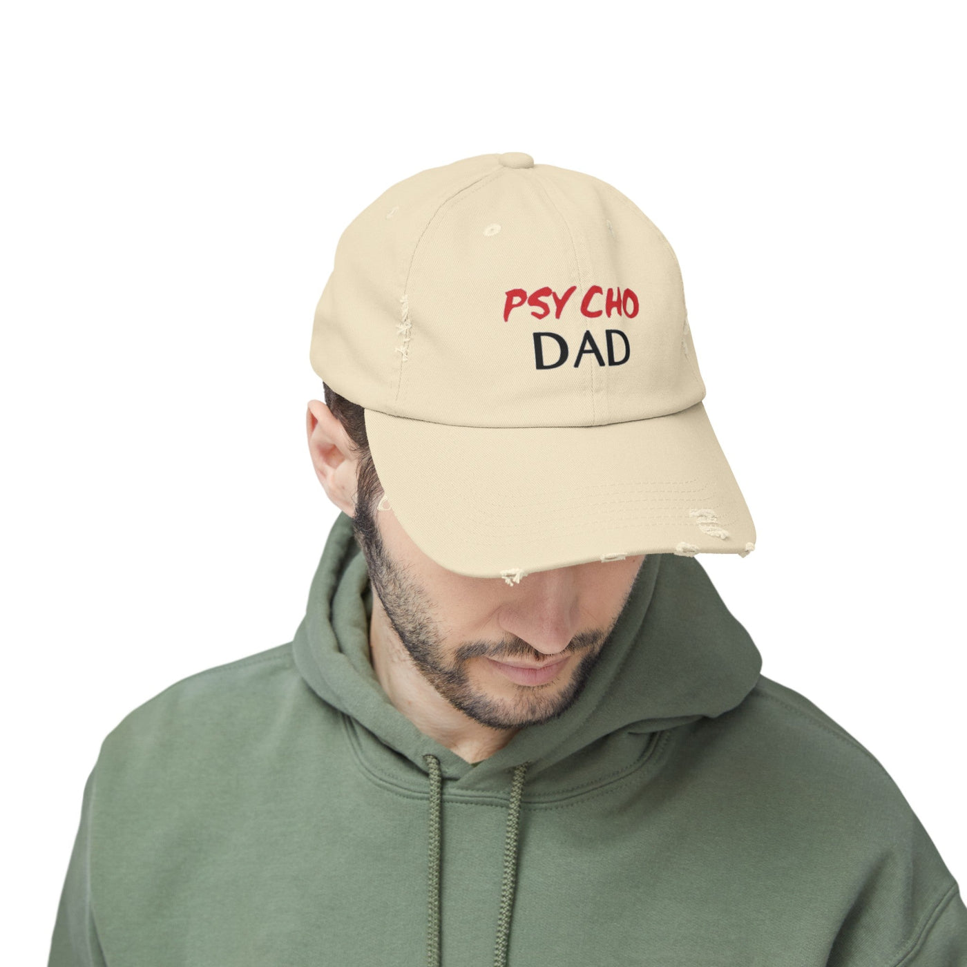 Psycho Dad Distressed Cap - Al Bundy Store - Hats