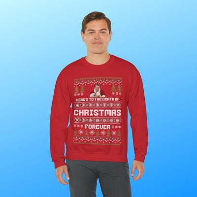 Al Bundy Ugly Christmas Sweatshirt – Embrace the Anti-Festive Spirit - Al Bundy Store - Sweatshirt