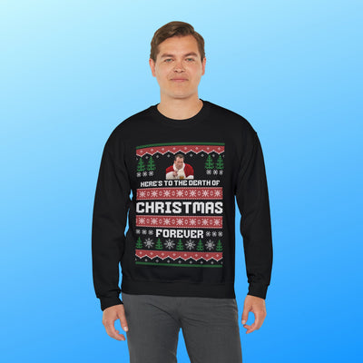 Al Bundy Ugly Christmas Sweatshirt – Embrace the Anti-Festive Spirit - Al Bundy Store - Sweatshirt