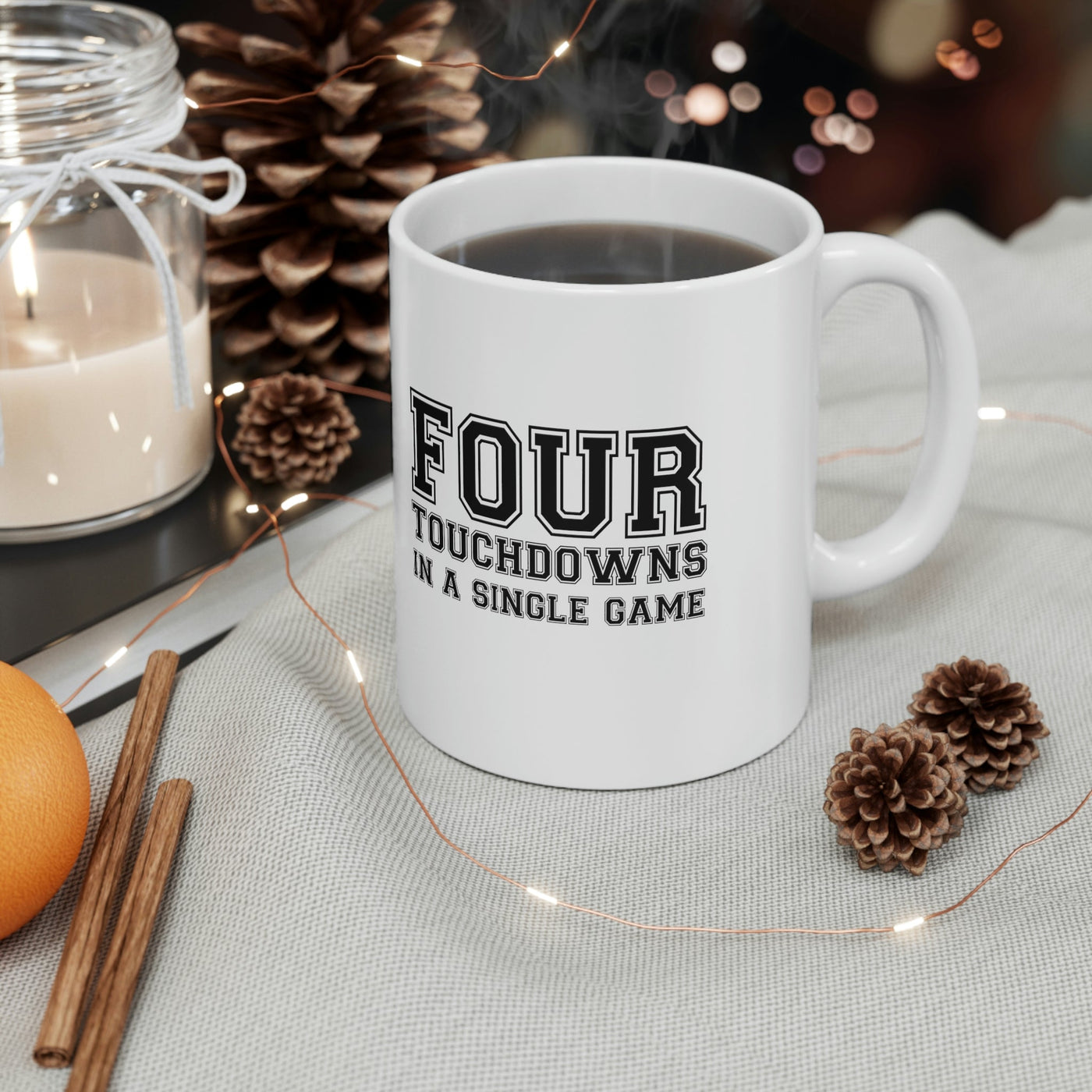 Four TD In A Single Game | Mug 11oz - Al Bundy Store - Mug