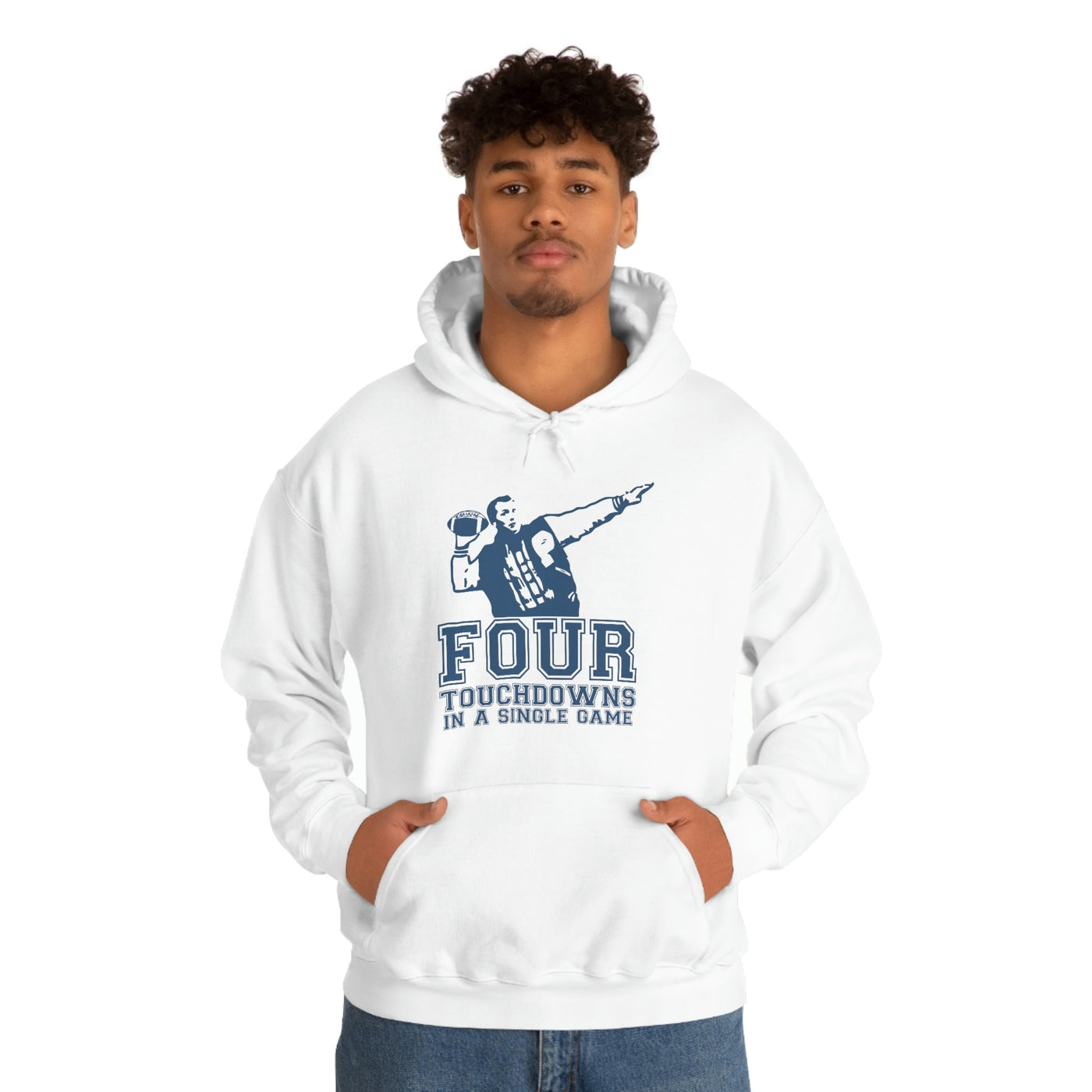 Four Touchdowns In A Single Game | Hoodie - Al Bundy Store - Hoodie