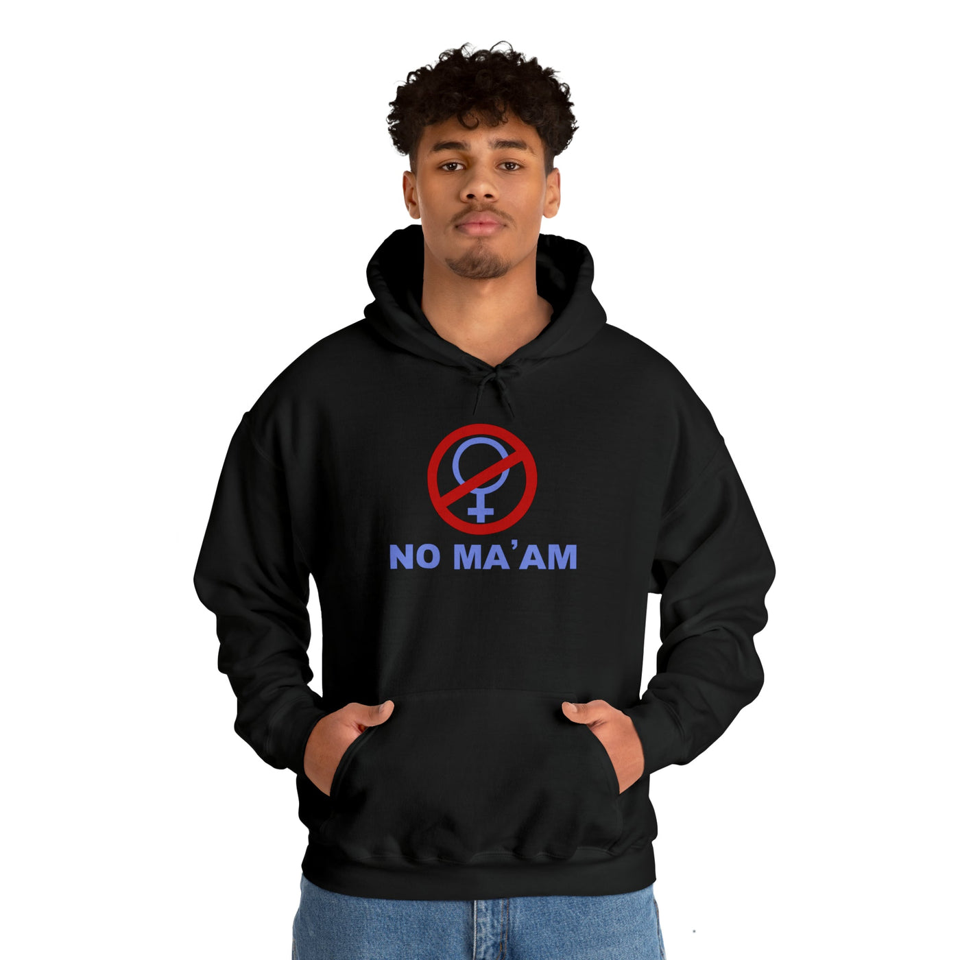 No Ma'am Hoodie – The Ultimate Al Bundy Fan Gear - Al Bundy Store - Hoodie