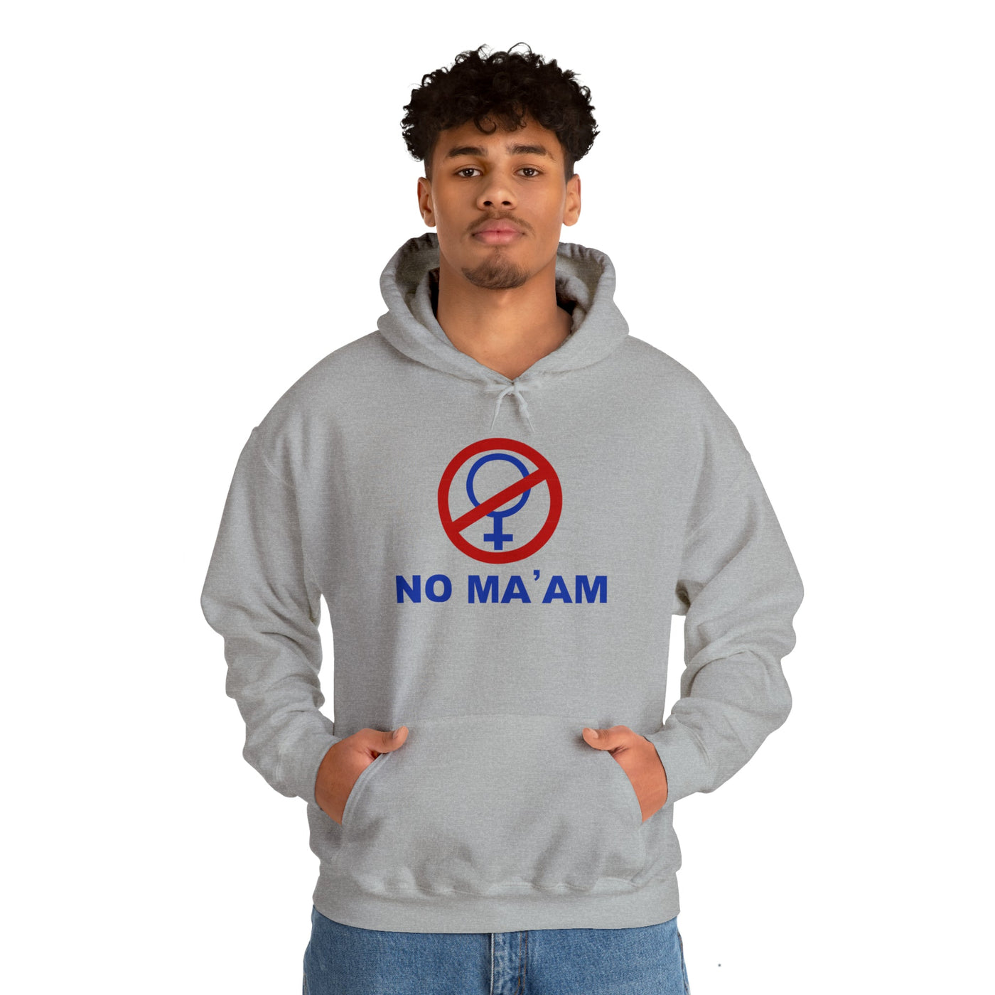 No Ma'am Hoodie – The Ultimate Al Bundy Fan Gear - Al Bundy Store - Hoodie