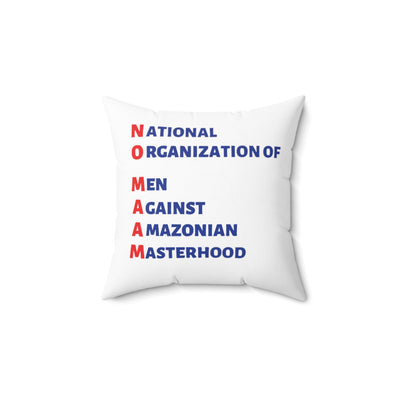 No Ma'am | Spun Polyester Square Pillow - Al Bundy Store - Home Decor