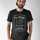 No Ma'am Whiskey T-Shirt – Al Bundy's Secret Society Tribute