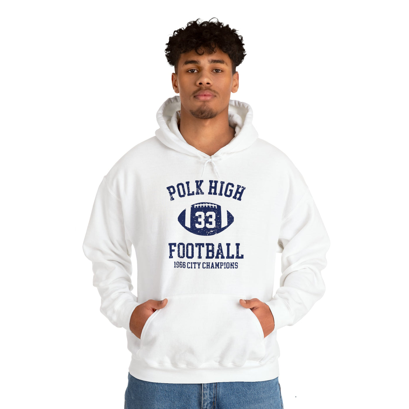 Polk High 1966 Hoodie – Bask in Al Bundy's Football Triumph - Al Bundy Store - Hoodie