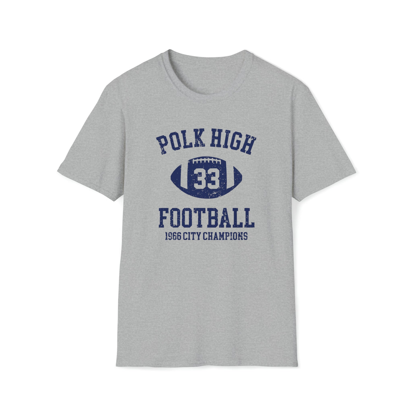 Polk High 1966 T-Shirt – Relive Al Bundy's Four-Touchdown Glory - Al Bundy Store - T-Shirt