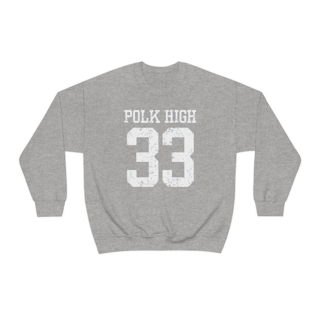 Polk High 33 | Crewneck Sweatshirt - Al Bundy Store - Sweatshirt