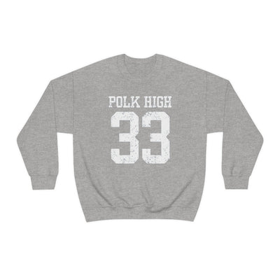 Polk High 33 | Crewneck Sweatshirt - Al Bundy Store - Sweatshirt