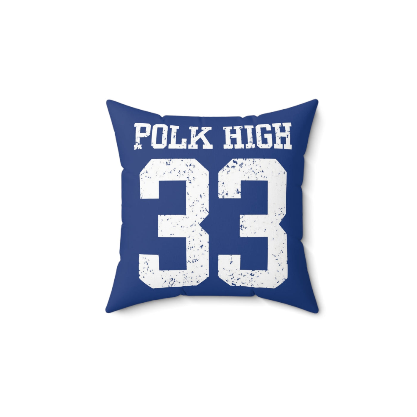 Polk High 33 | Spun Polyester Square Pillow - Al Bundy Store - Home Decor