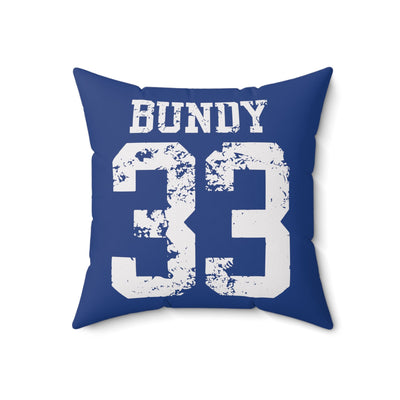 Polk High 33 | Spun Polyester Square Pillow - Al Bundy Store - Home Decor