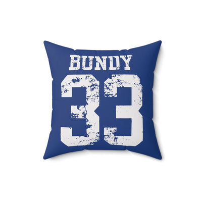 Polk High 33 | Spun Polyester Square Pillow - Al Bundy Store - Home Decor