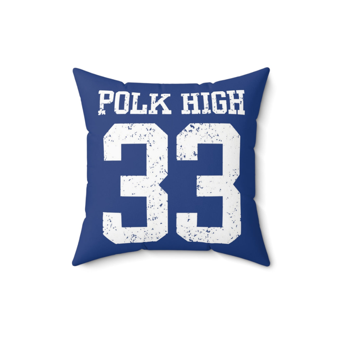 Polk High 33 | Spun Polyester Square Pillow - Al Bundy Store - Home Decor