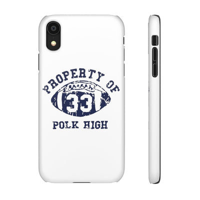 Property of Polk High | iPhone Case - Al Bundy Store - Phone Case