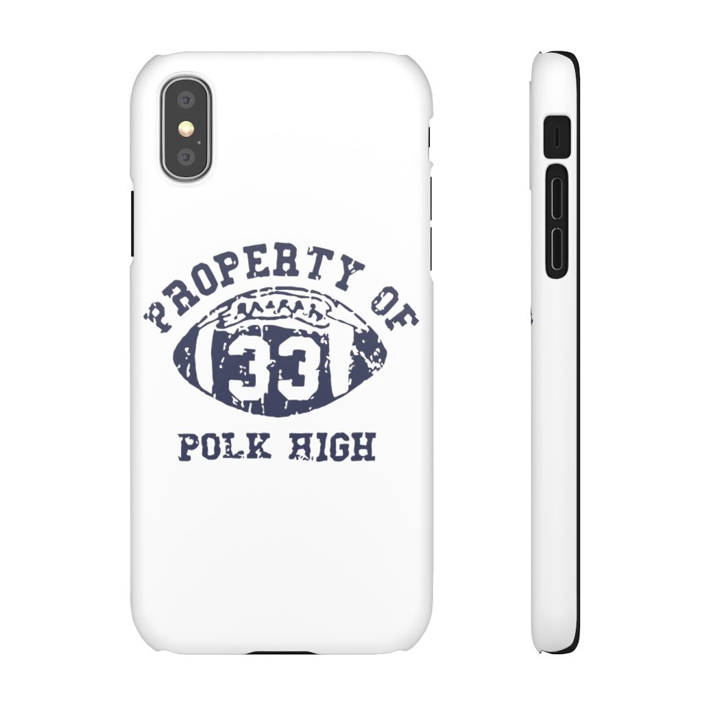 Property of Polk High | iPhone Case - Al Bundy Store - Phone Case